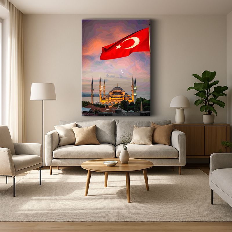 Kent & Şehir Kanvas Tablo 11