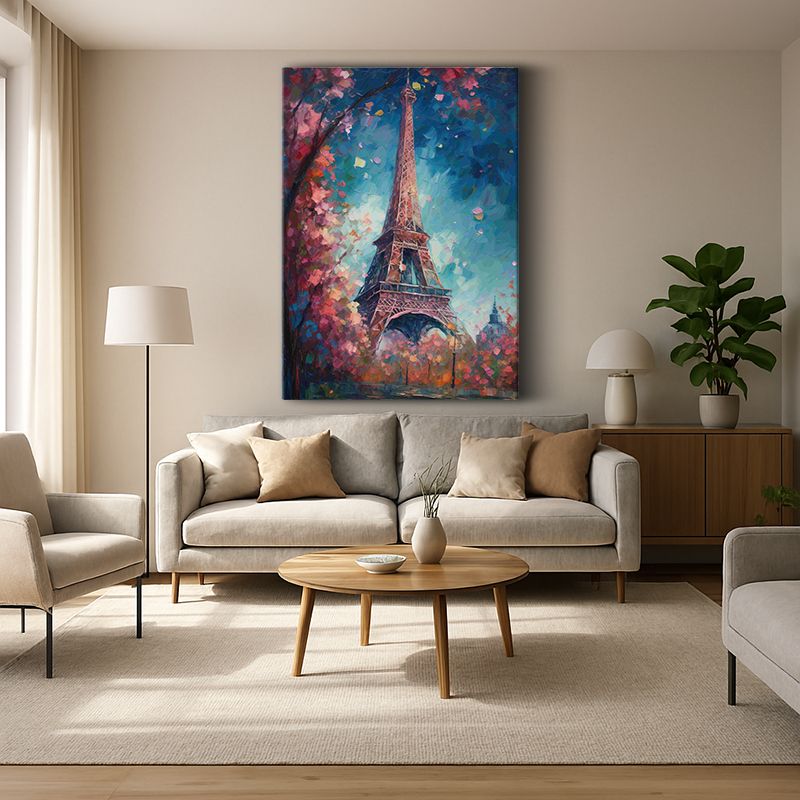 Kent & Şehir Kanvas Tablo 27