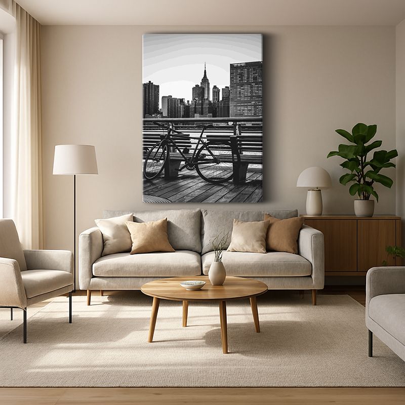 Kent & Şehir Kanvas Tablo 31