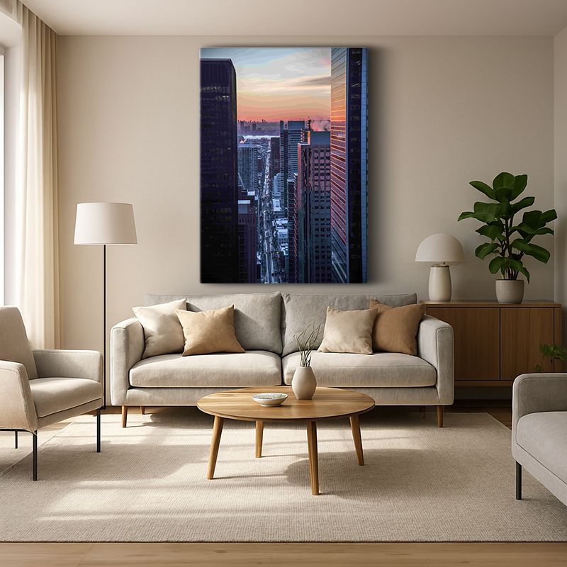 Kent & Şehir Kanvas Tablo 32