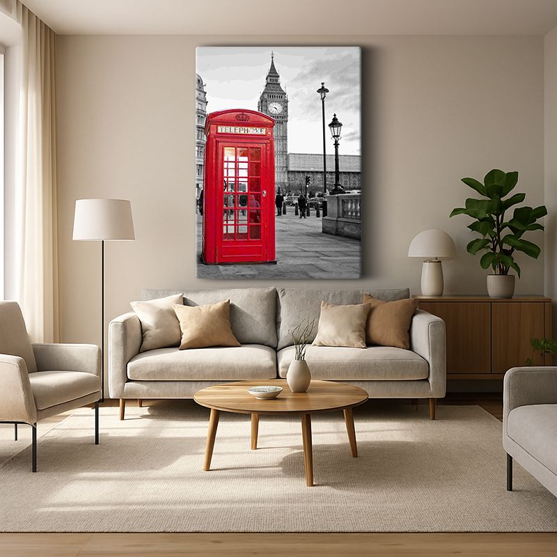 Kent & Şehir Kanvas Tablo 35