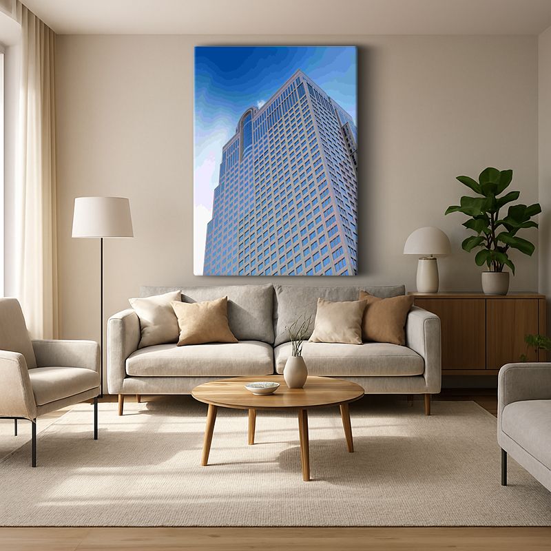 Kent & Şehir Kanvas Tablo 43