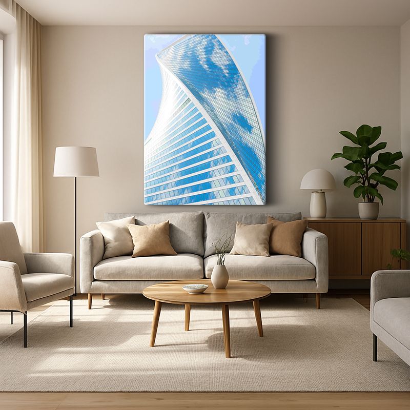 Kent & Şehir Kanvas Tablo 44