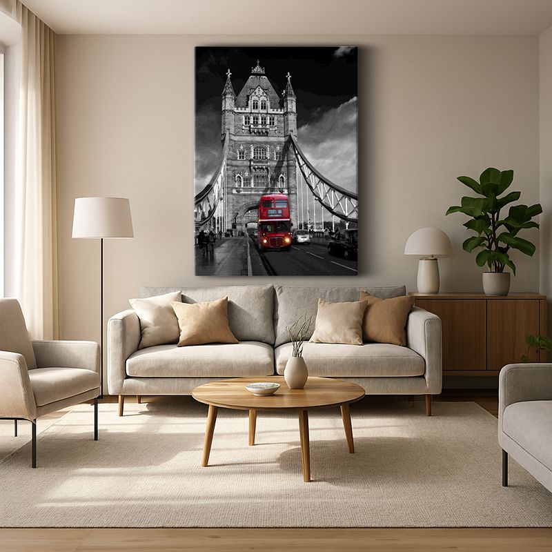 Kent & Şehir Kanvas Tablo 48