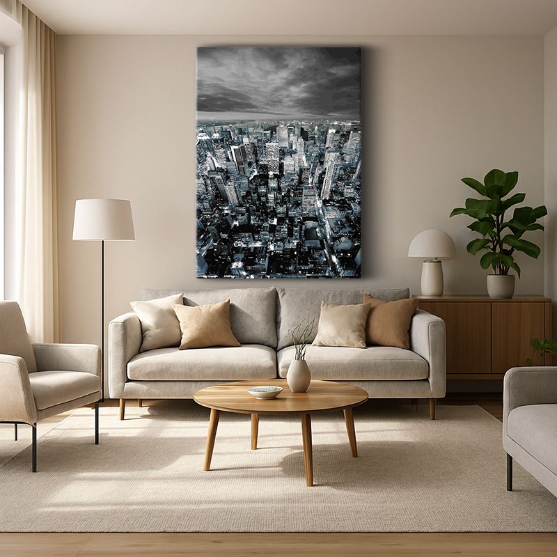 Kent & Şehir Kanvas Tablo 57