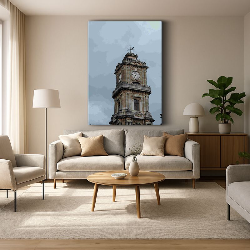 Kent & Şehir Kanvas Tablo 89