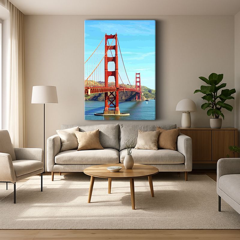 Kent & Şehir Kanvas Tablo 95