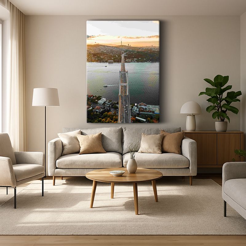 Kent & Şehir Kanvas Tablo 97