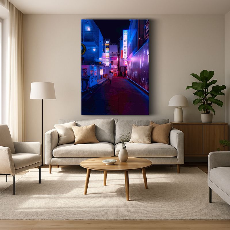 Kent & Şehir Kanvas Tablo 99