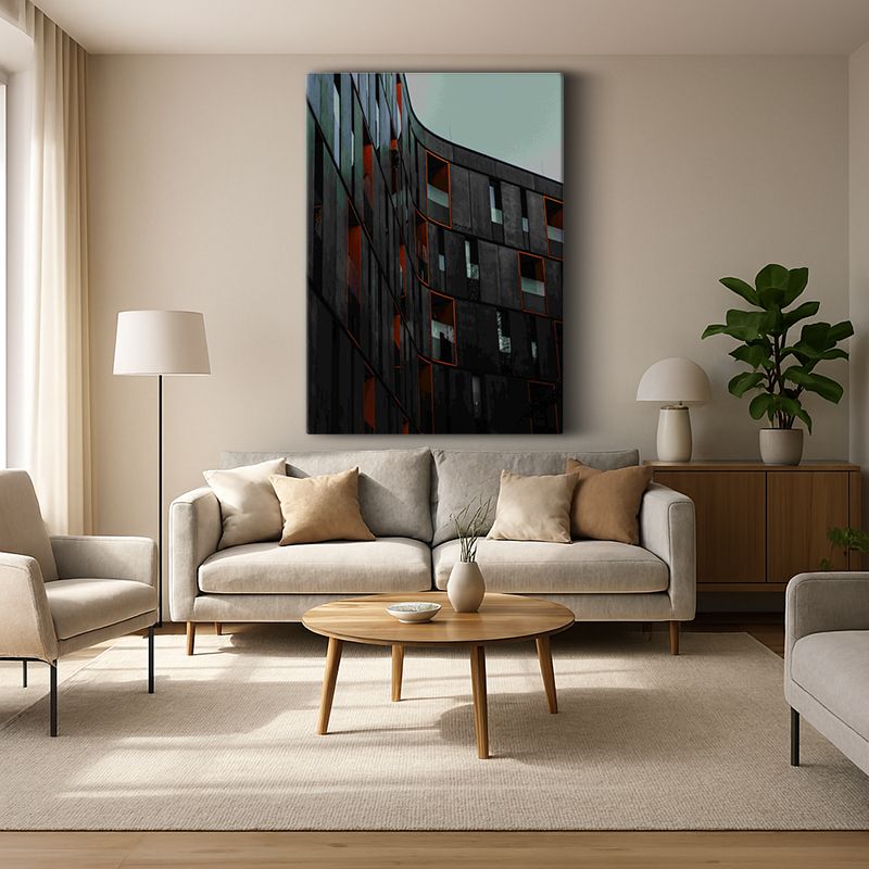 Kent & Şehir Kanvas Tablo 107