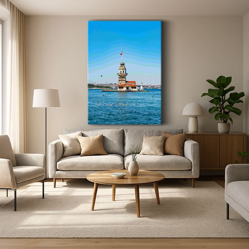 Kent & Şehir Kanvas Tablo 109