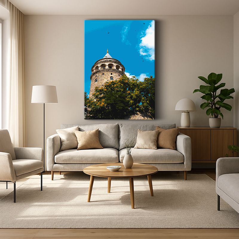 Kent & Şehir Kanvas Tablo 115