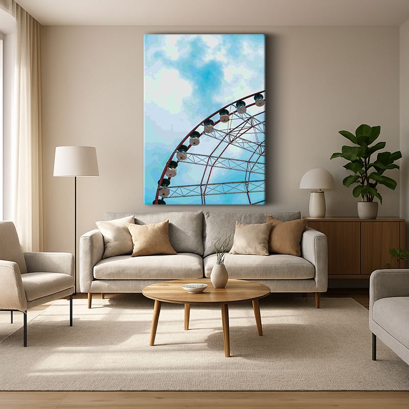 Kent & Şehir Kanvas Tablo 116