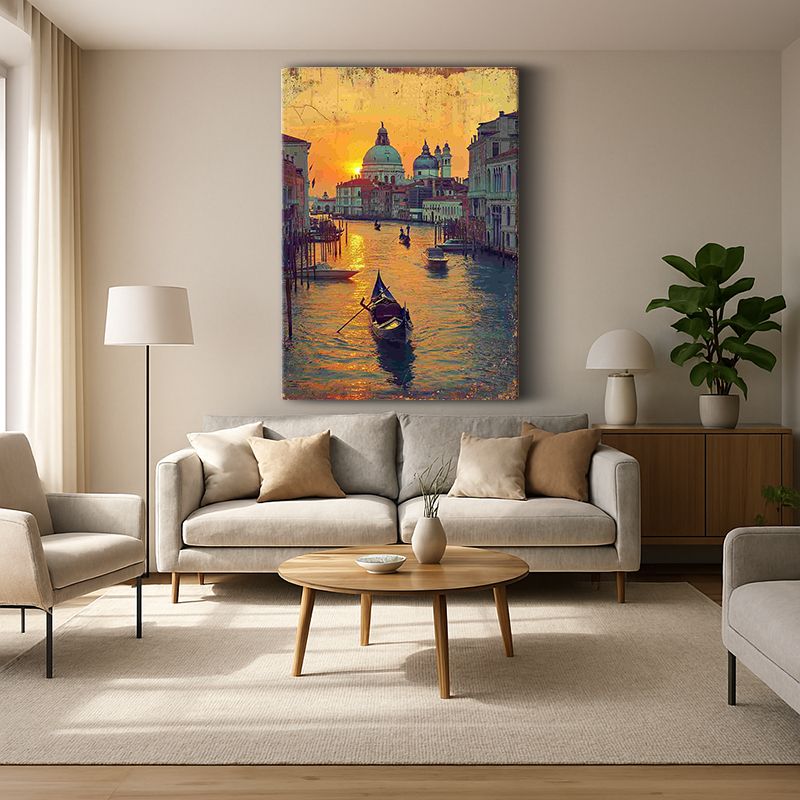 Kent & Şehir Kanvas Tablo 121