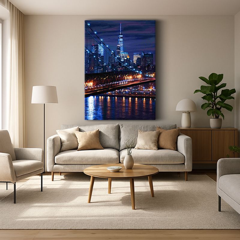 Kent & Şehir Kanvas Tablo 127