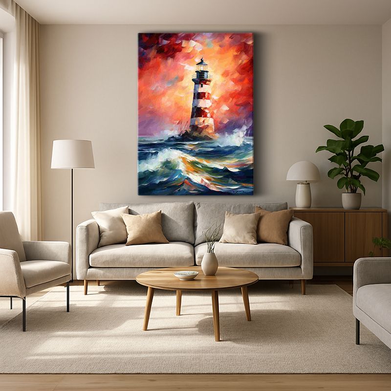 Kent & Şehir Kanvas Tablo 130