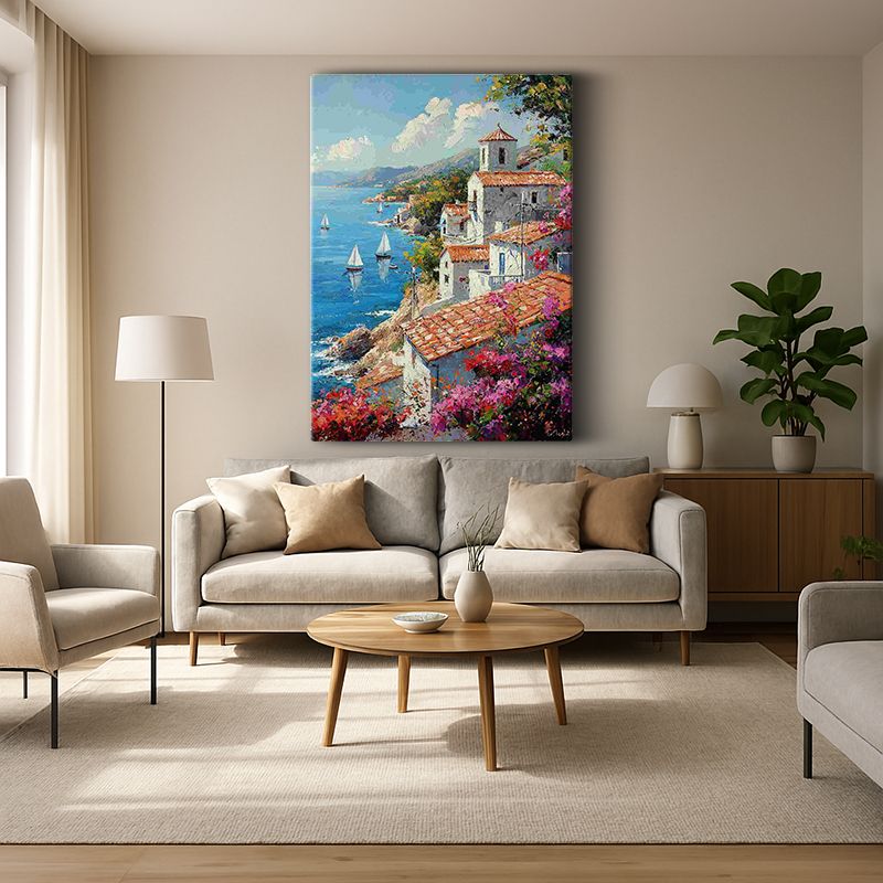 Kent & Şehir Kanvas Tablo 133