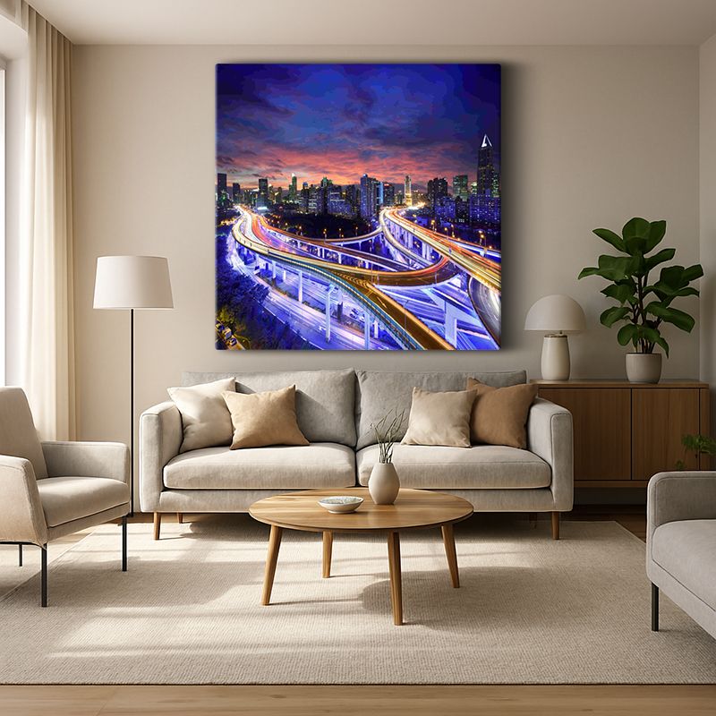 Kent & Şehir Kanvas Tablo 141