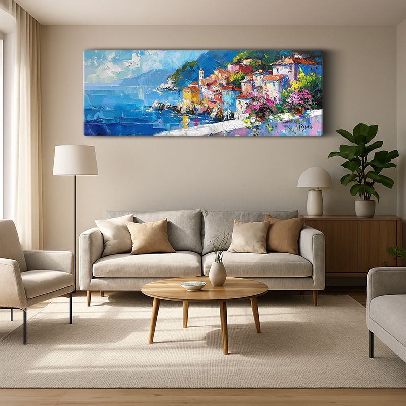 Kent & Şehir Kanvas Tablo 457