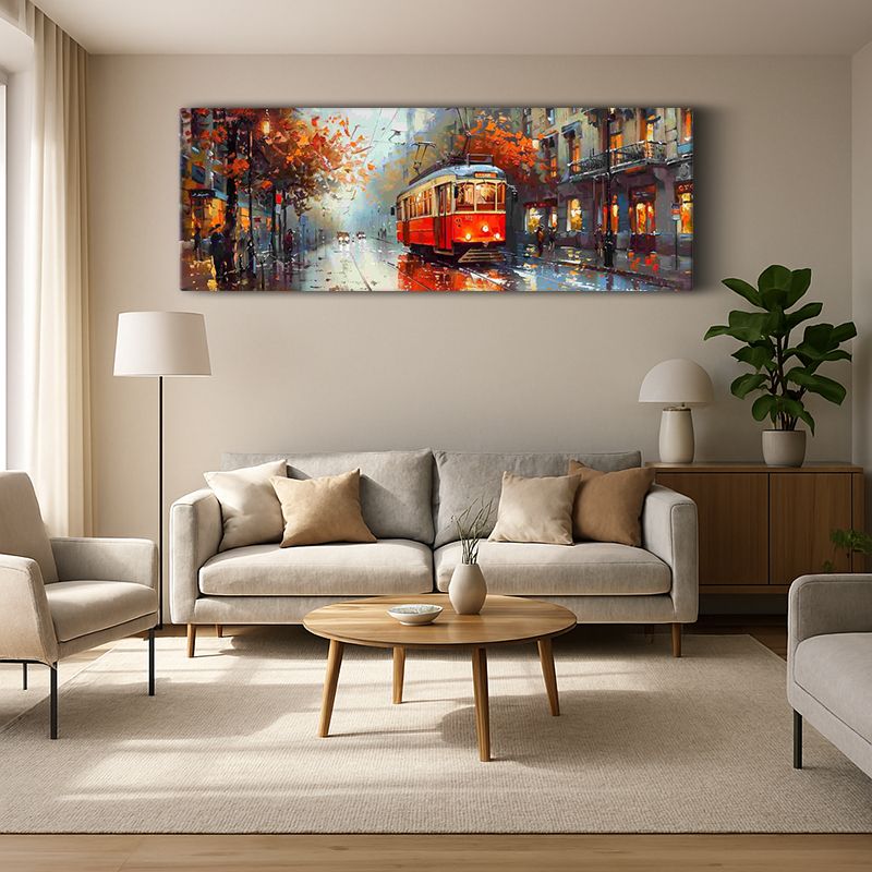 Kent & Şehir Kanvas Tablo 463