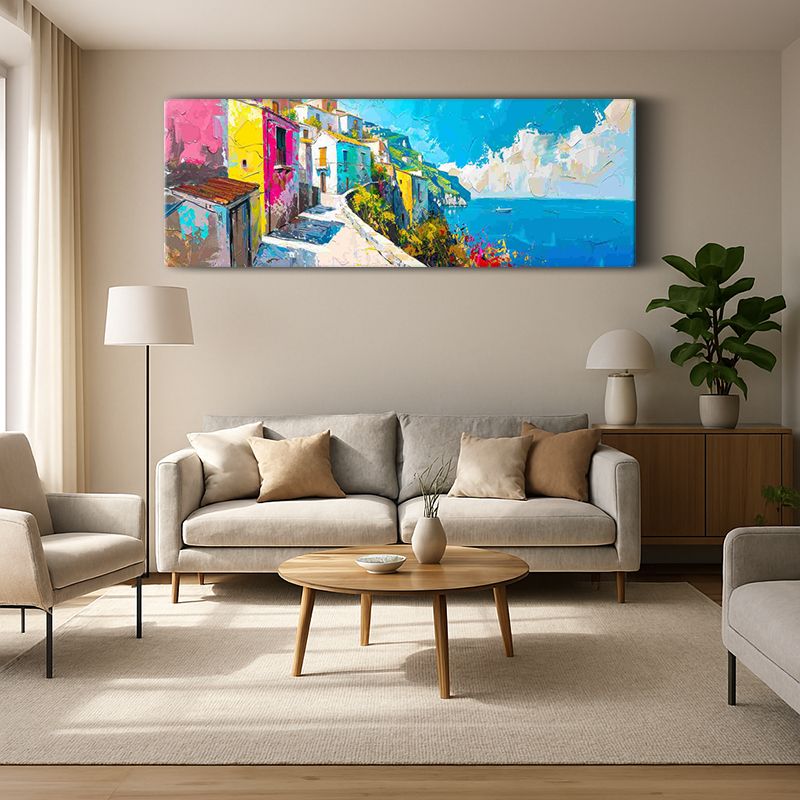 Kent & Şehir Kanvas Tablo 466