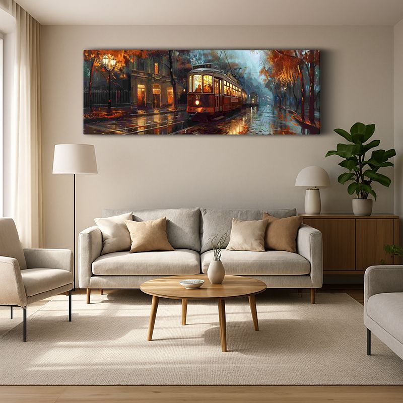 Kent & Şehir Kanvas Tablo 468