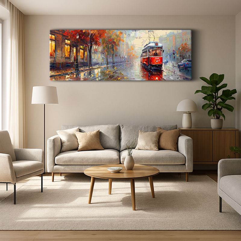 Kent & Şehir Kanvas Tablo 477