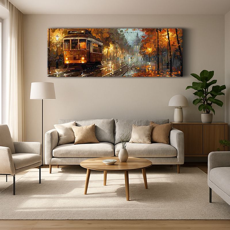 Kent & Şehir Kanvas Tablo 478