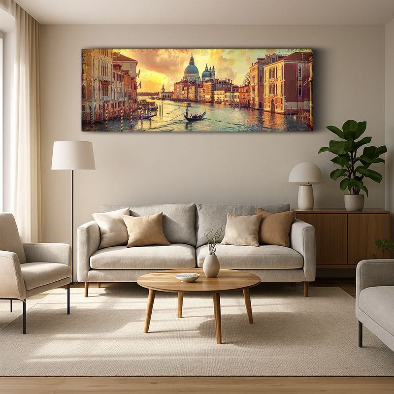 Kent & Şehir Kanvas Tablo 479