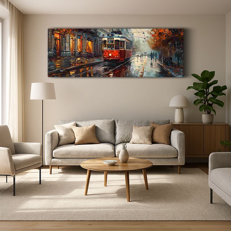 Kent & Şehir Kanvas Tablo 480