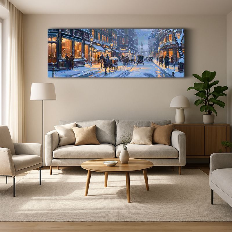 Kent & Şehir Kanvas Tablo 484