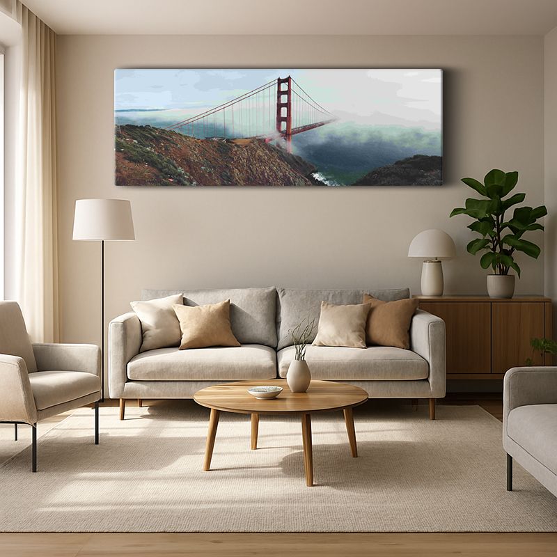 Kent & Şehir Kanvas Tablo 488