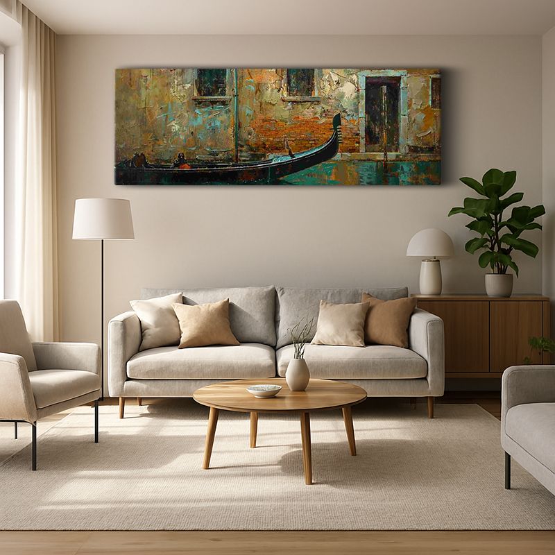 Kent & Şehir Kanvas Tablo 489