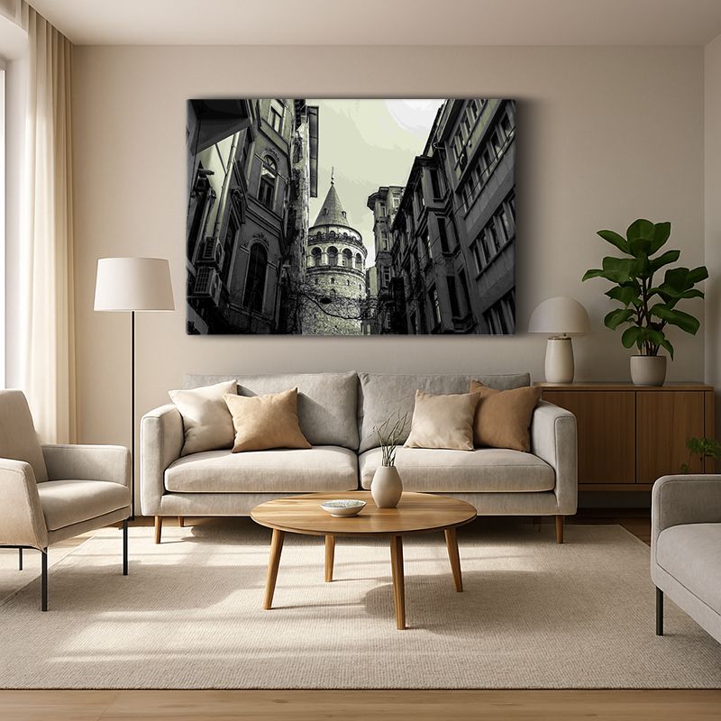Kent & Şehir Kanvas Tablo 160