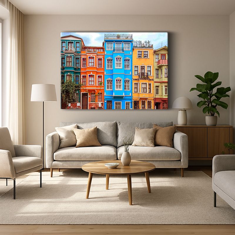 Kent & Şehir Kanvas Tablo 162