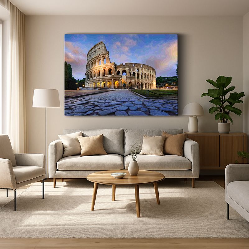 Kent & Şehir Kanvas Tablo 163