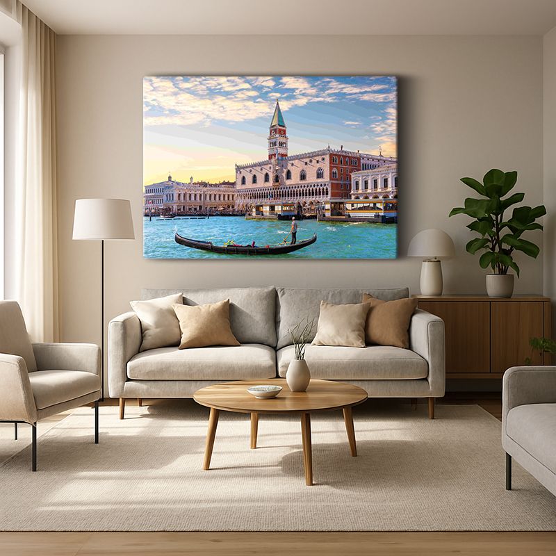 Kent & Şehir Kanvas Tablo 164