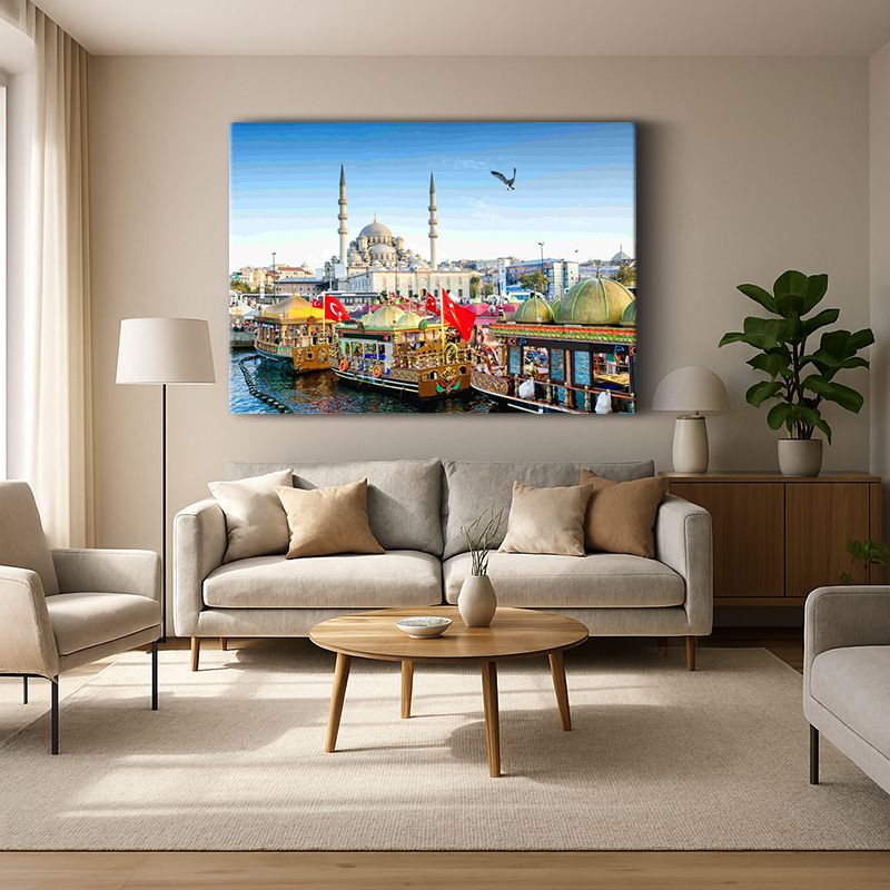 Kent & Şehir Kanvas Tablo 172