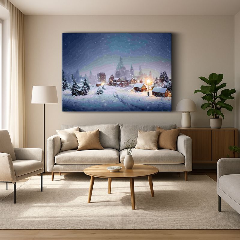 Kent & Şehir Kanvas Tablo 174