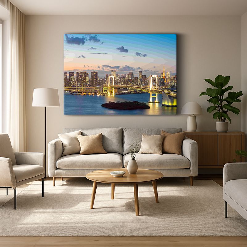 Kent & Şehir Kanvas Tablo 175