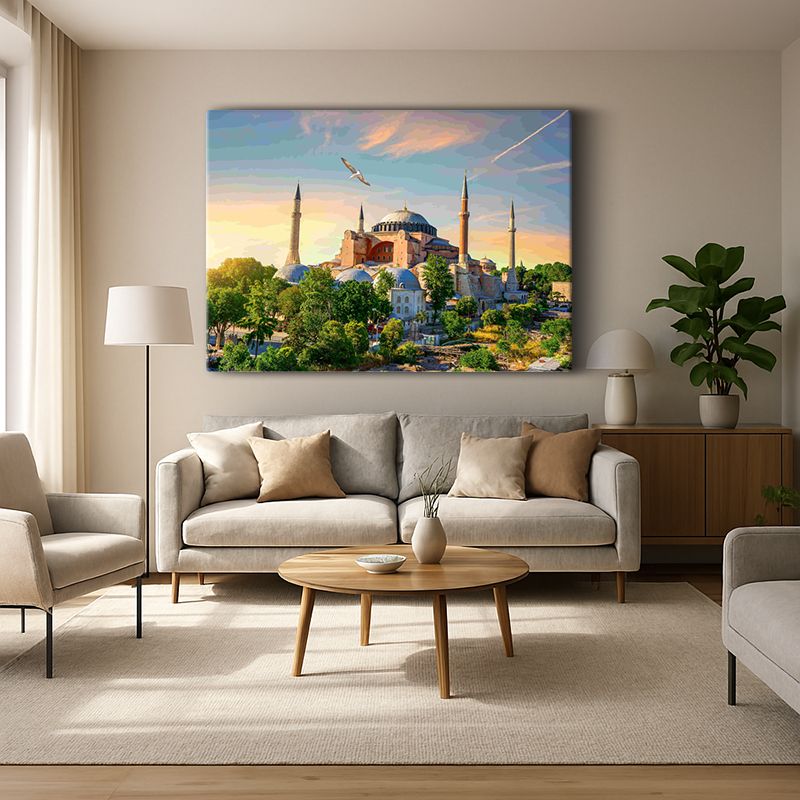 Kent & Şehir Kanvas Tablo 177