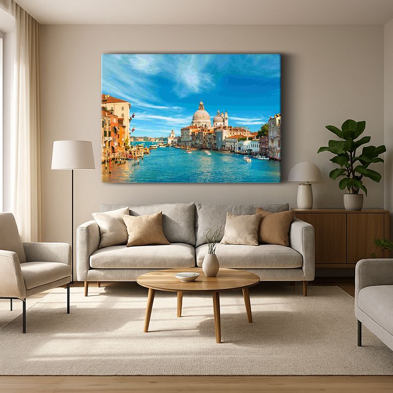 Kent & Şehir Kanvas Tablo 185