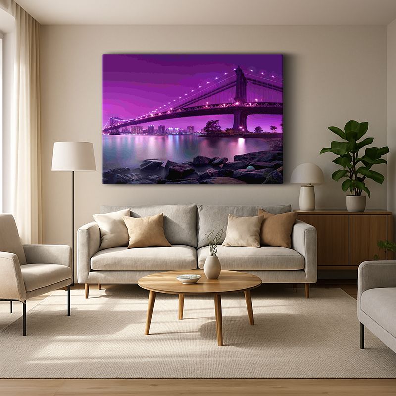 Kent & Şehir Kanvas Tablo 189