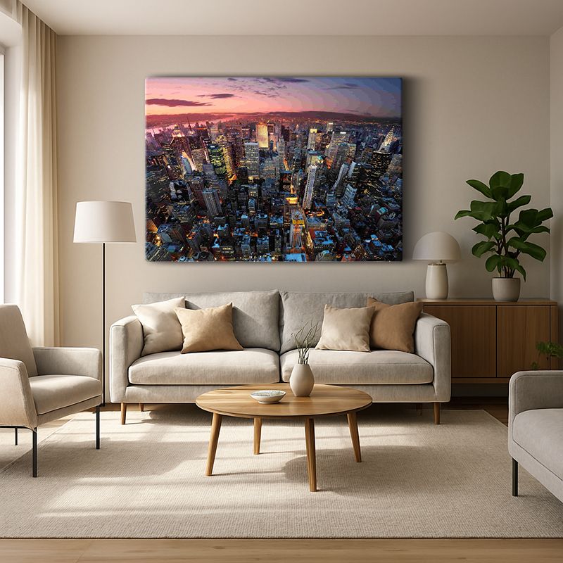 Kent & Şehir Kanvas Tablo 191