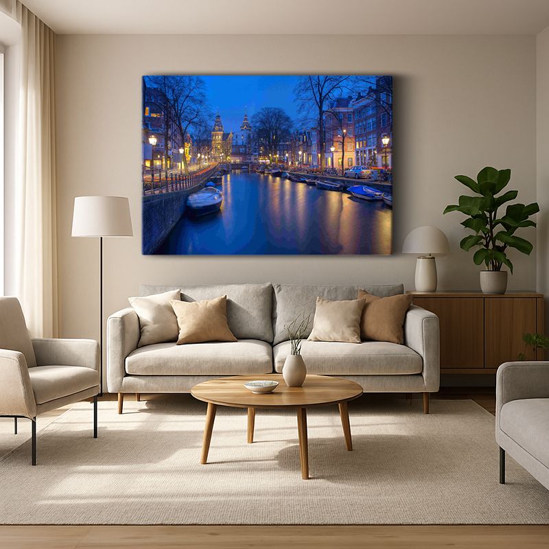 Kent & Şehir Kanvas Tablo 193