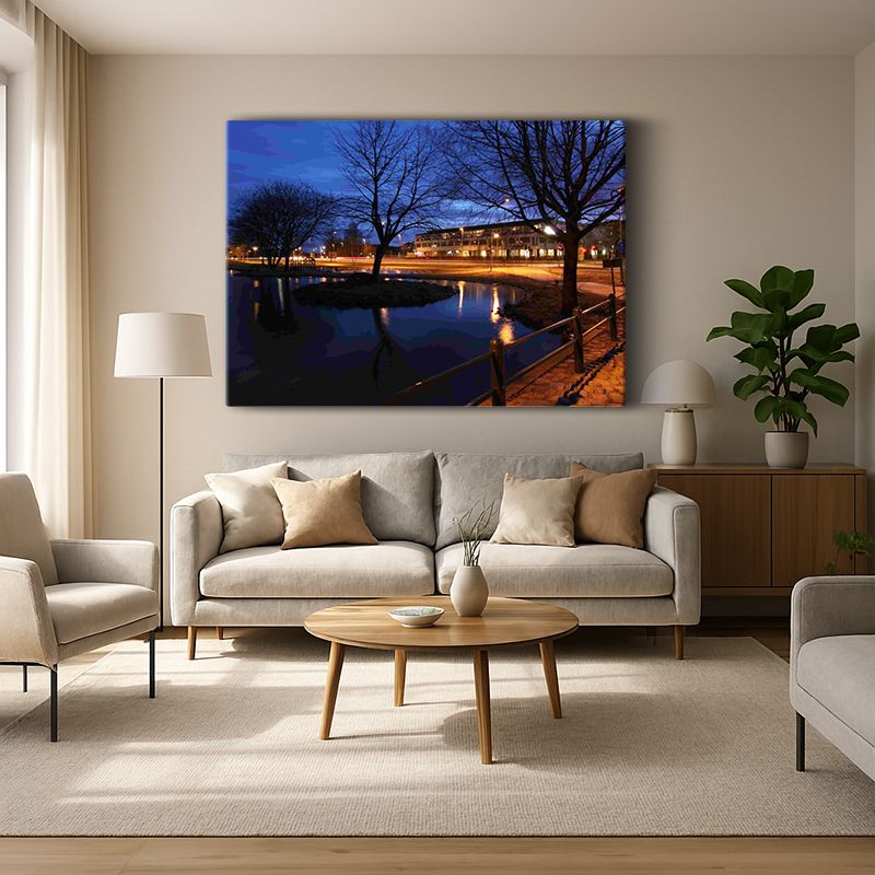 Kent & Şehir Kanvas Tablo 194