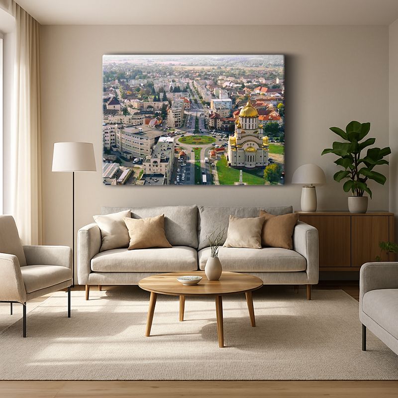 Kent & Şehir Kanvas Tablo 201