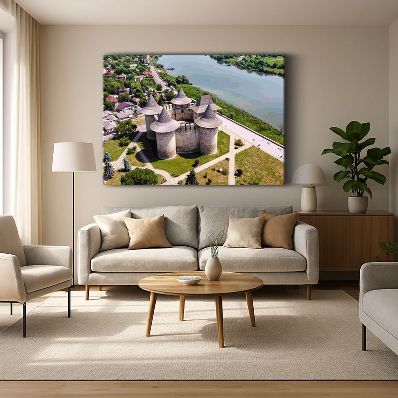 Kent & Şehir Kanvas Tablo 204