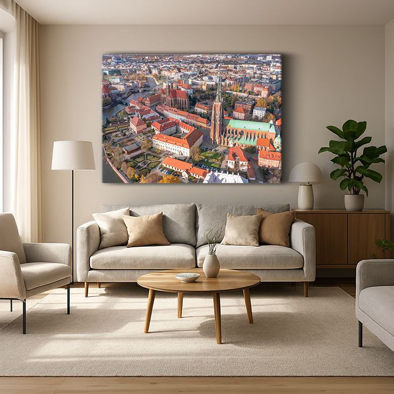 Kent & Şehir Kanvas Tablo 207