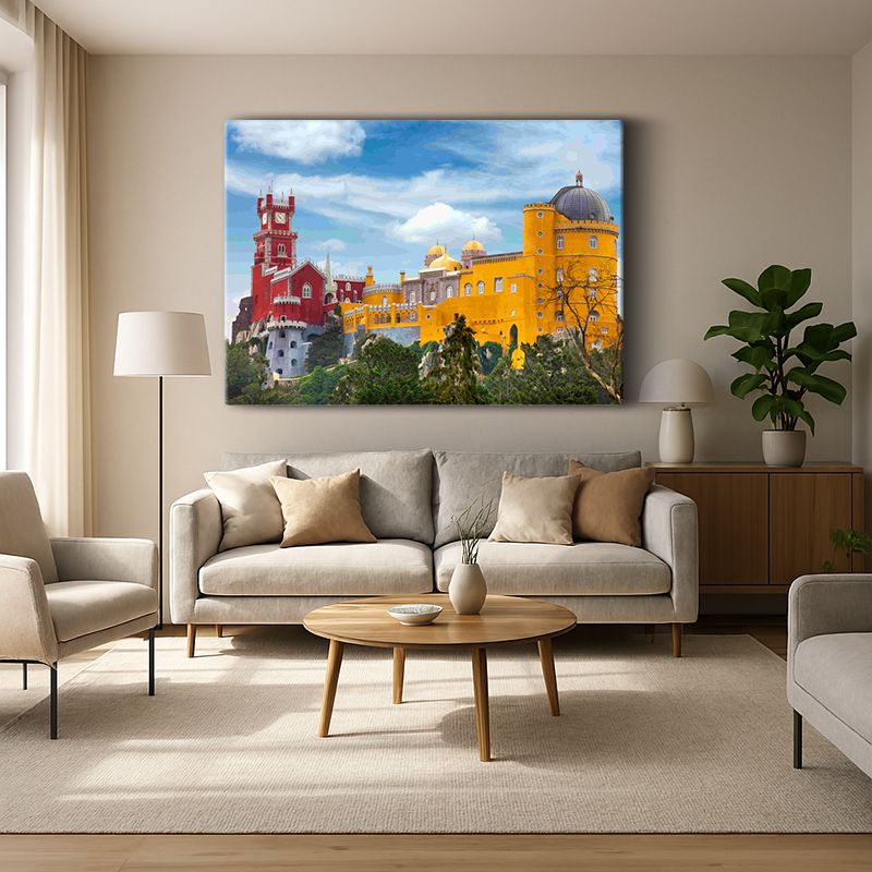 Kent & Şehir Kanvas Tablo 208